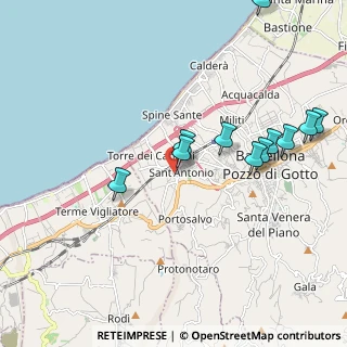 Mappa Via Villa, 98051 Barcellona Pozzo di Gotto ME, Italia (2.37727)