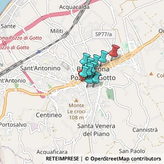 Mappa Via Operai, 98051 Barcellona Pozzo di Gotto ME, Italia (0.36182)