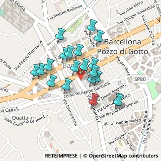 Mappa Largo ferdinando d'amico, 98051 Barcellona Pozzo di Gotto ME, Italia (0.209)