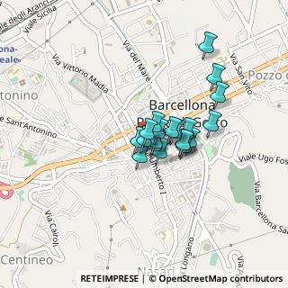 Mappa Largo ferdinando d'amico, 98051 Barcellona Pozzo di Gotto ME, Italia (0.296)