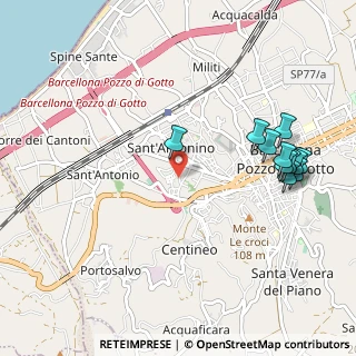 Mappa Stretto II Fondaco Nuovo, 98051 Barcellona Pozzo di Gotto ME, Italia (1.27909)
