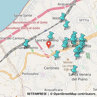 Mappa Stretto II Fondaco Nuovo, 98051 Barcellona Pozzo di Gotto ME, Italia (1.22389)