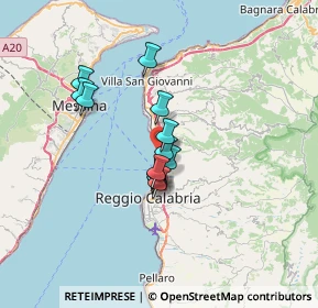 Mappa Via Zona Industriale Contrada Armacà, 89121 Reggio di Calabria RC, Italia (5.27)