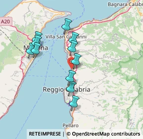 Mappa Via Zona Industriale Contrada Armacà, 89121 Reggio di Calabria RC, Italia (7.21)
