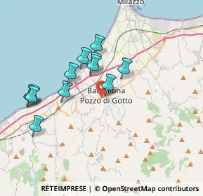 Mappa Via Longo, 98051 Barcellona Pozzo di Gotto ME, Italia (3.82417)