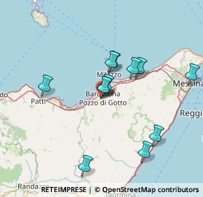 Mappa Piazza Libertà, 98051 Barcellona Pozzo di Gotto ME, Italia (14.385)