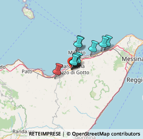 Mappa Piazza Libertà, 98051 Barcellona Pozzo di Gotto ME, Italia (6.99727)