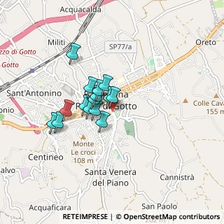 Mappa Via S. Giovanni, 98051 Barcellona Pozzo di Gotto ME, Italia (0.656)
