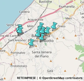 Mappa Via S. Giovanni, 98051 Barcellona Pozzo di Gotto ME, Italia (1.21917)