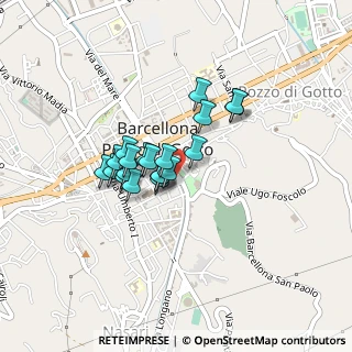 Mappa Via S. Giovanni, 98051 Barcellona Pozzo di Gotto ME, Italia (0.325)