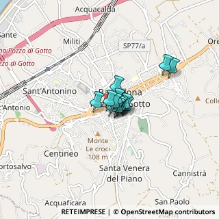 Mappa Via Carmelino de Trovato, 98051 Barcellona Pozzo di Gotto ME, Italia (0.39143)
