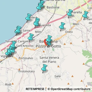 Mappa Via Carmelino de Trovato, 98051 Barcellona Pozzo di Gotto ME, Italia (3.0505)