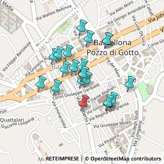 Mappa Via Carmelino de Trovato, 98051 Barcellona Pozzo di Gotto ME, Italia (0.2115)