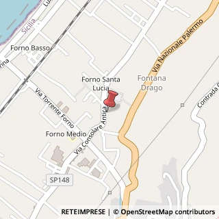 Mappa Via Consolare Antica, 285, 98071 Capo d'Orlando, Messina (Sicilia)