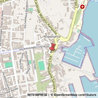 Mappa Piazza Acquasanta, 2, 90142 Palermo, Palermo (Sicilia)