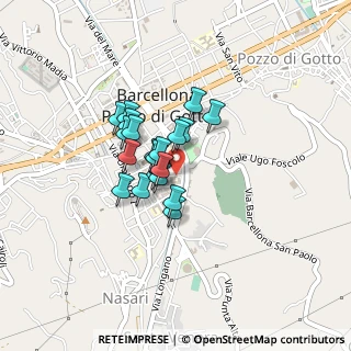 Mappa Via degli Studi, 98051 Barcellona Pozzo di Gotto ME, Italia (0.305)