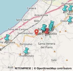 Mappa Via Fondaconuovo, 98051 Barcellona Pozzo di Gotto ME, Italia (2.3125)