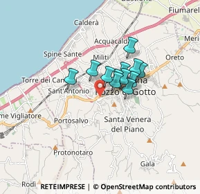 Mappa Via Fondaconuovo, 98051 Barcellona Pozzo di Gotto ME, Italia (1.1075)