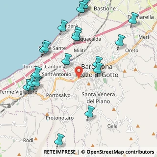 Mappa Via On. Martino Var, 98051 Barcellona Pozzo di Gotto ME, Italia (2.861)