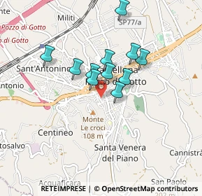Mappa Via Benedetto Croce, 98051 Barcellona Pozzo di Gotto ME, Italia (0.72818)