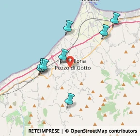 Mappa Via Benedetto Croce, 98051 Barcellona Pozzo di Gotto ME, Italia (5.67182)