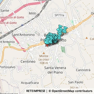 Mappa Via Benedetto Croce, 98051 Barcellona Pozzo di Gotto ME, Italia (0.3455)