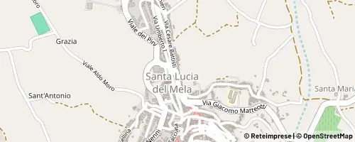 Mappa Santa Lucia del Mela