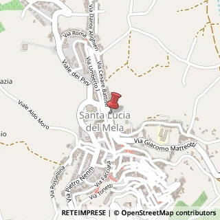 Mappa Via Stefano Cattafi, 9, 98046 Santa Lucia del Mela, Messina (Sicilia)