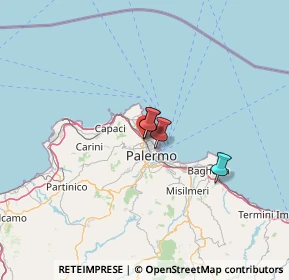 Mappa Via Marche, 90144 Palermo PA, Italia (42.81571)