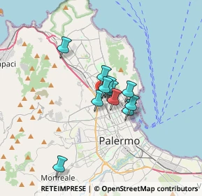 Mappa Via Marche, 90144 Palermo PA, Italia (2.30182)