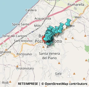 Mappa Via D. Scinà, 98051 Barcellona Pozzo di Gotto ME, Italia (0.6985)