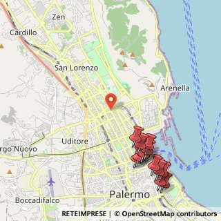 Mappa Via Generale A. di Giorgio, 90143 Palermo PA, Italia (3.02)