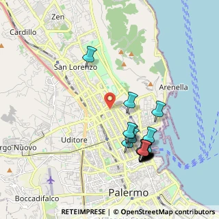 Mappa Via Generale A. di Giorgio, 90143 Palermo PA, Italia (2.3335)