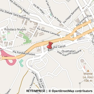 Mappa Via Cairoli, 173, 98051 Barcellona Pozzo di Gotto, Messina (Sicilia)