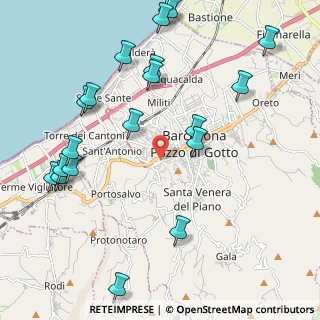 Mappa Via Onorevole Gaetano Martino, 98051 Barcellona Pozzo di Gotto ME, Italia (2.88)