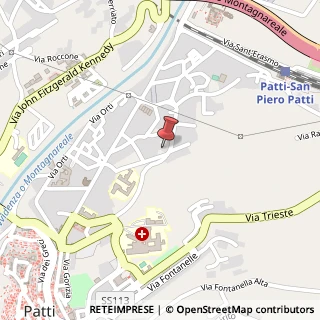 Mappa Via Padre Pio, 12, 98066 Patti, Messina (Sicilia)