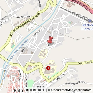 Mappa Via Lucania, 11, 98066 Patti, Messina (Sicilia)