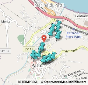 Mappa Via d'Amico, 98066 Patti ME, Italia (0.4135)