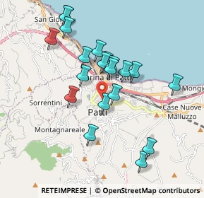 Mappa Via d'Amico, 98066 Patti ME, Italia (1.904)