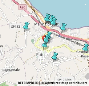 Mappa Via d'Amico, 98066 Patti ME, Italia (0.85583)