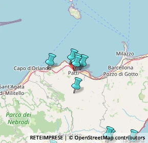 Mappa Via d'Amico, 98066 Patti ME, Italia (20.62091)