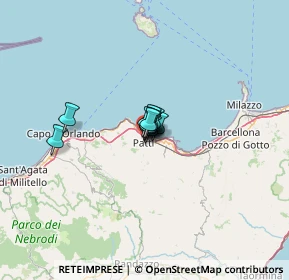 Mappa Via d'Amico, 98066 Patti ME, Italia (4.49727)