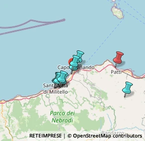 Mappa Via Trazzera Marina, 98071 Capo d'Orlando ME, Italia (13.78364)