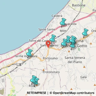 Mappa Via Statale S. Antonio, 98051 Barcellona Pozzo di Gotto ME, Italia (2.48909)