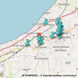 Mappa Via Statale S. Antonio, 98051 Barcellona Pozzo di Gotto ME, Italia (2.06118)