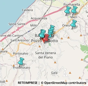 Mappa Via Regina Margherita, 98051 Barcellona Pozzo di Gotto ME, Italia (1.58818)