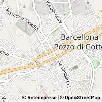 Mapa Barcellona Pozzo di Gotto