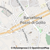 Map Barcellona Pozzo di Gotto