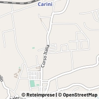 Mapa Carini