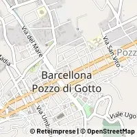 지도 Barcellona Pozzo di Gotto